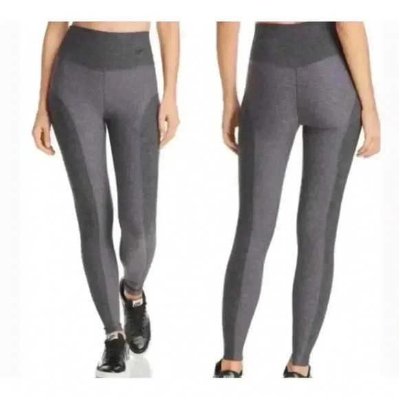 Nike Pants - Nike Dri-Fit Power Studio Sculpt Hyper Gray Colorblock Training Leggings Size S